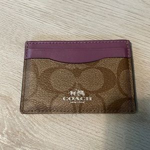 Coach card holder / wallet
